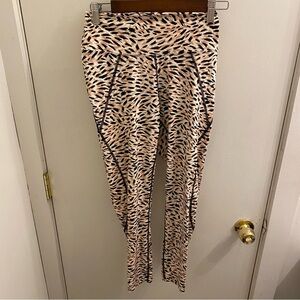 Soma Animal Print Leggings Size medium